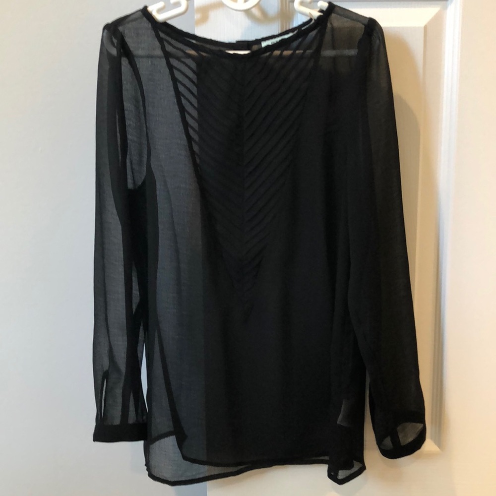 Urban Outfitters kimchi blue sheer blouse
